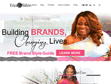 Tablet Screenshot of ericamathews.com